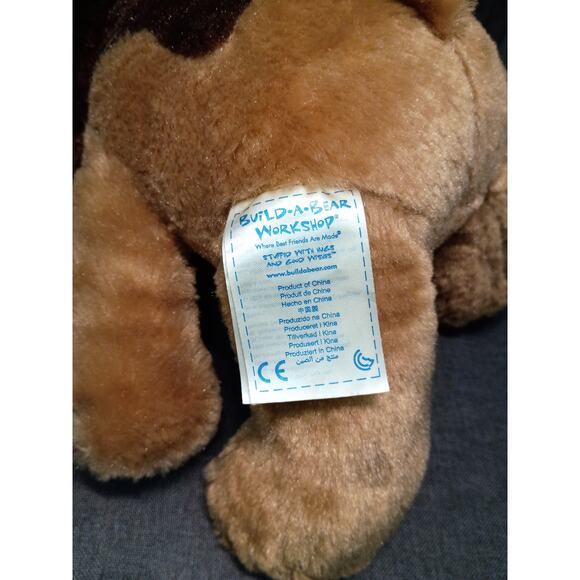 Build A Bear Chocolate Lab Plush Puppy 2013 9" - Picture 6 of 8